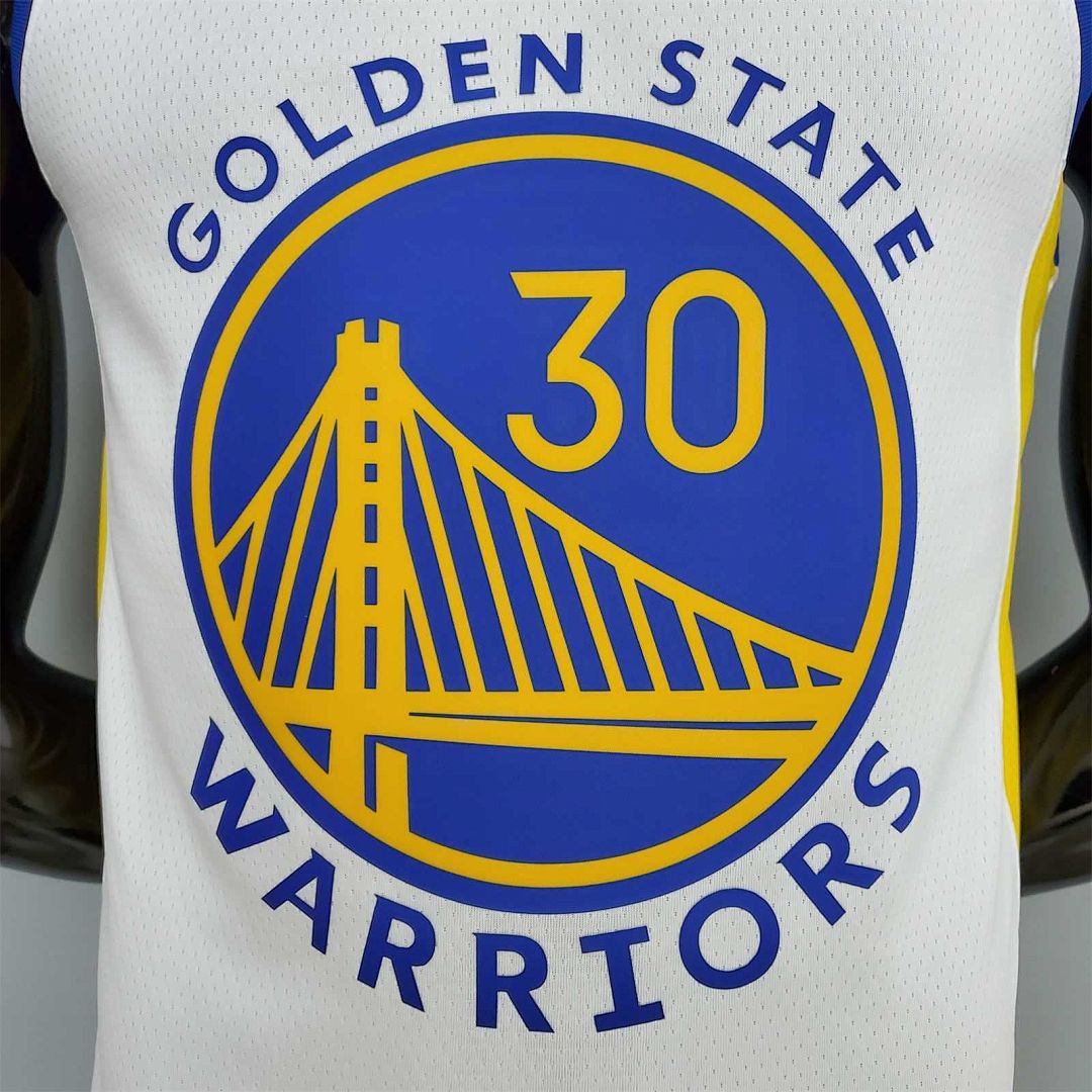 75th Anniversary Curry#2974 Warriors White 5