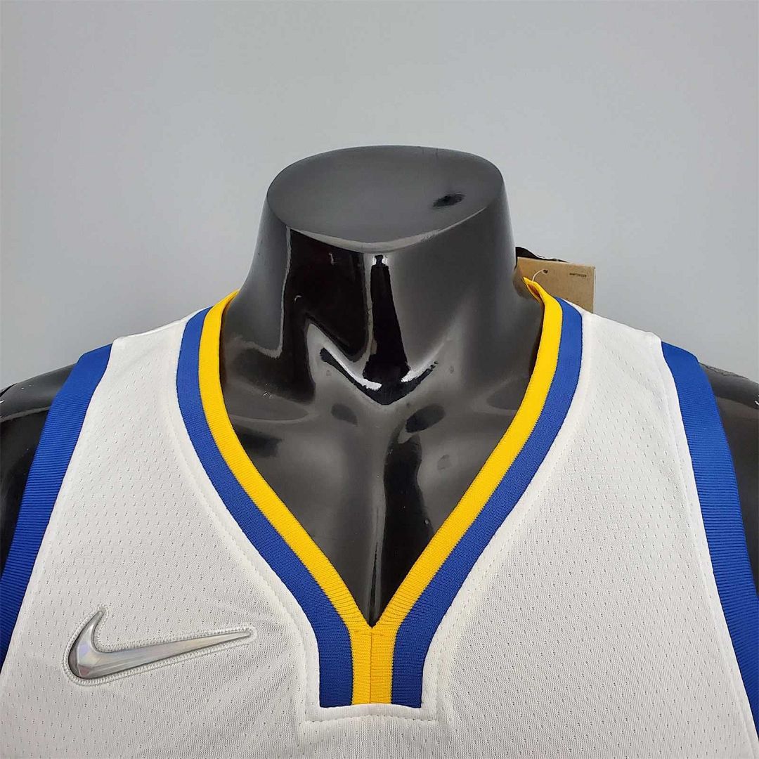 75th Anniversary Curry#2974 Warriors White 6