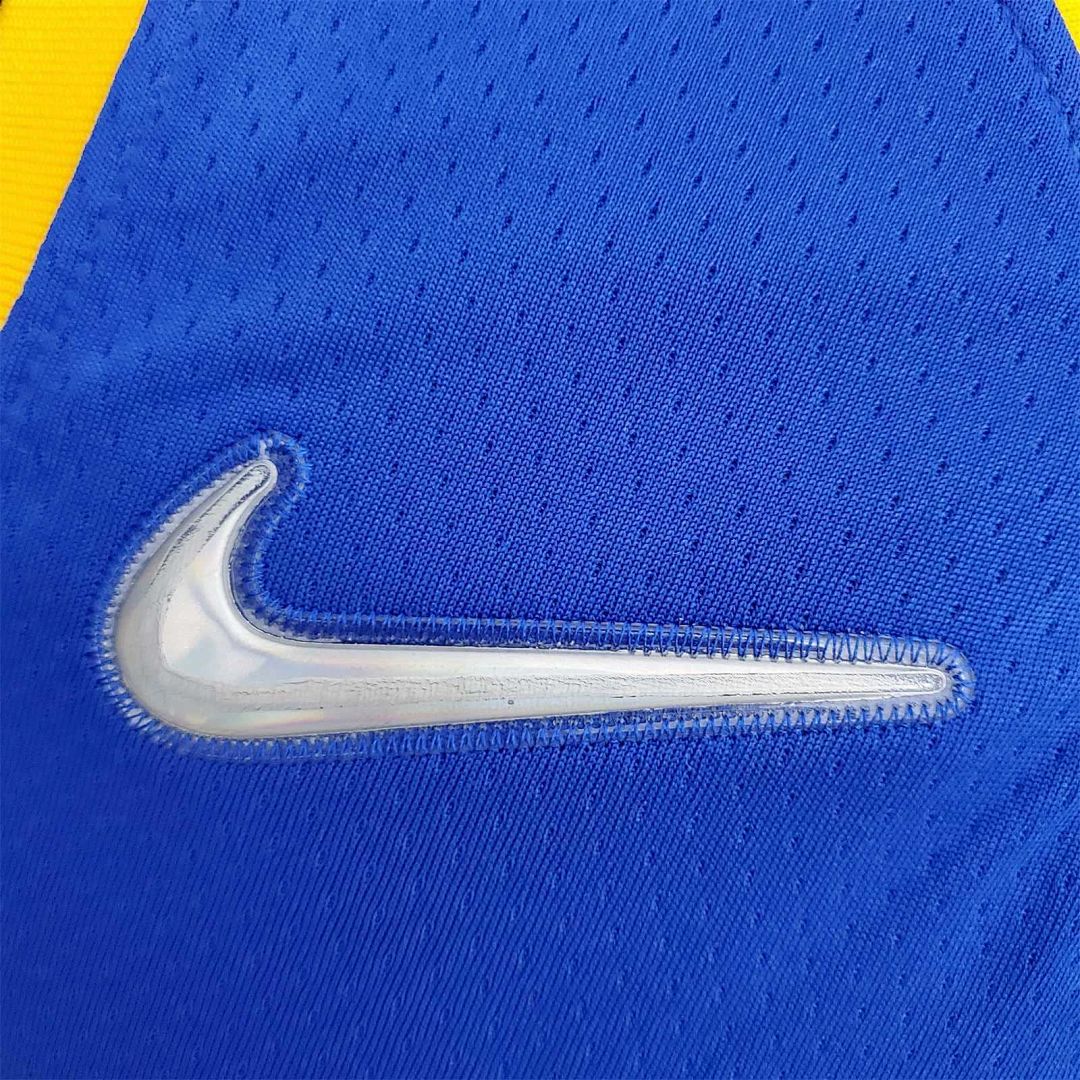 75th Anniversary Golden State Warriors Thompson #11 Mexico Edition Blue NBA Jersey 4