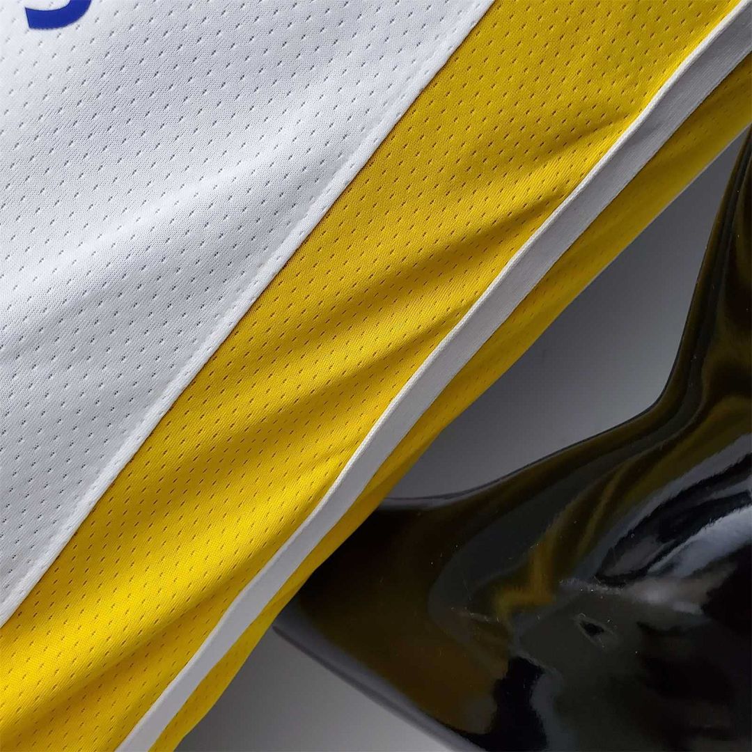 75th Anniversary Golden State Warriors Thompson #11 Mexico Edition White NBA Jersey 10