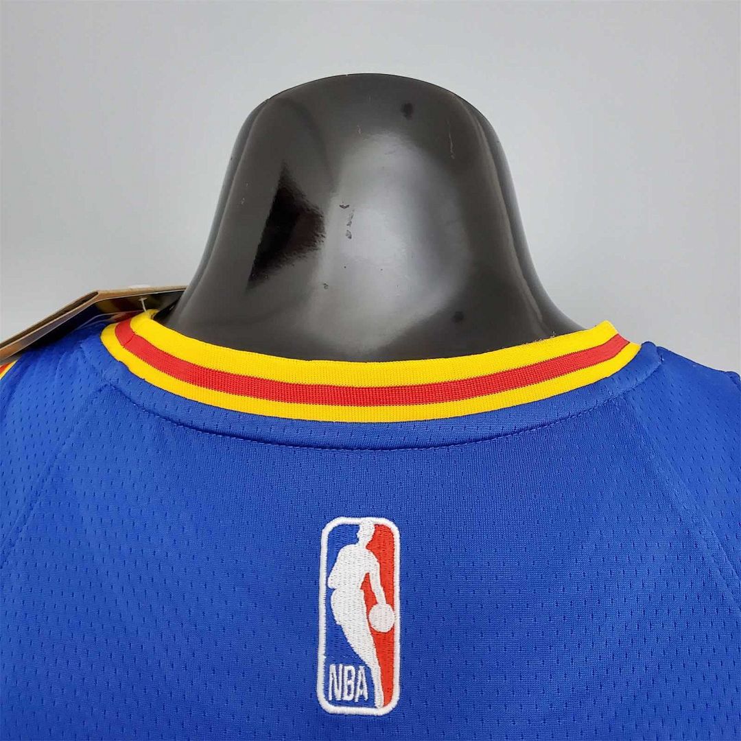 75th Anniversary Iguodala #9 Warriors Retro Edition Blue 8
