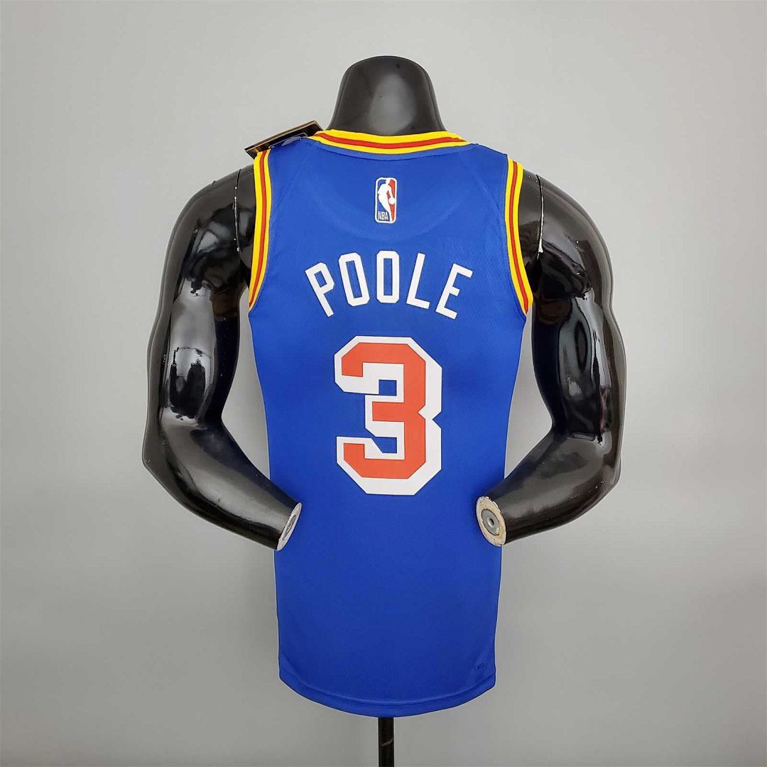 75th Anniversary Poole #3 Warriors Retro Blue 2