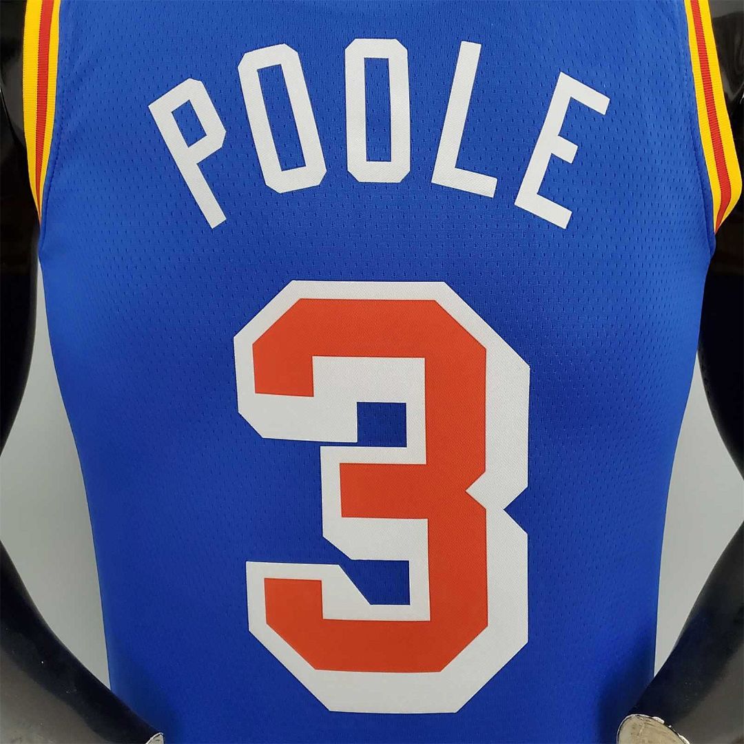 75th Anniversary Poole #3 Warriors Retro Blue 3