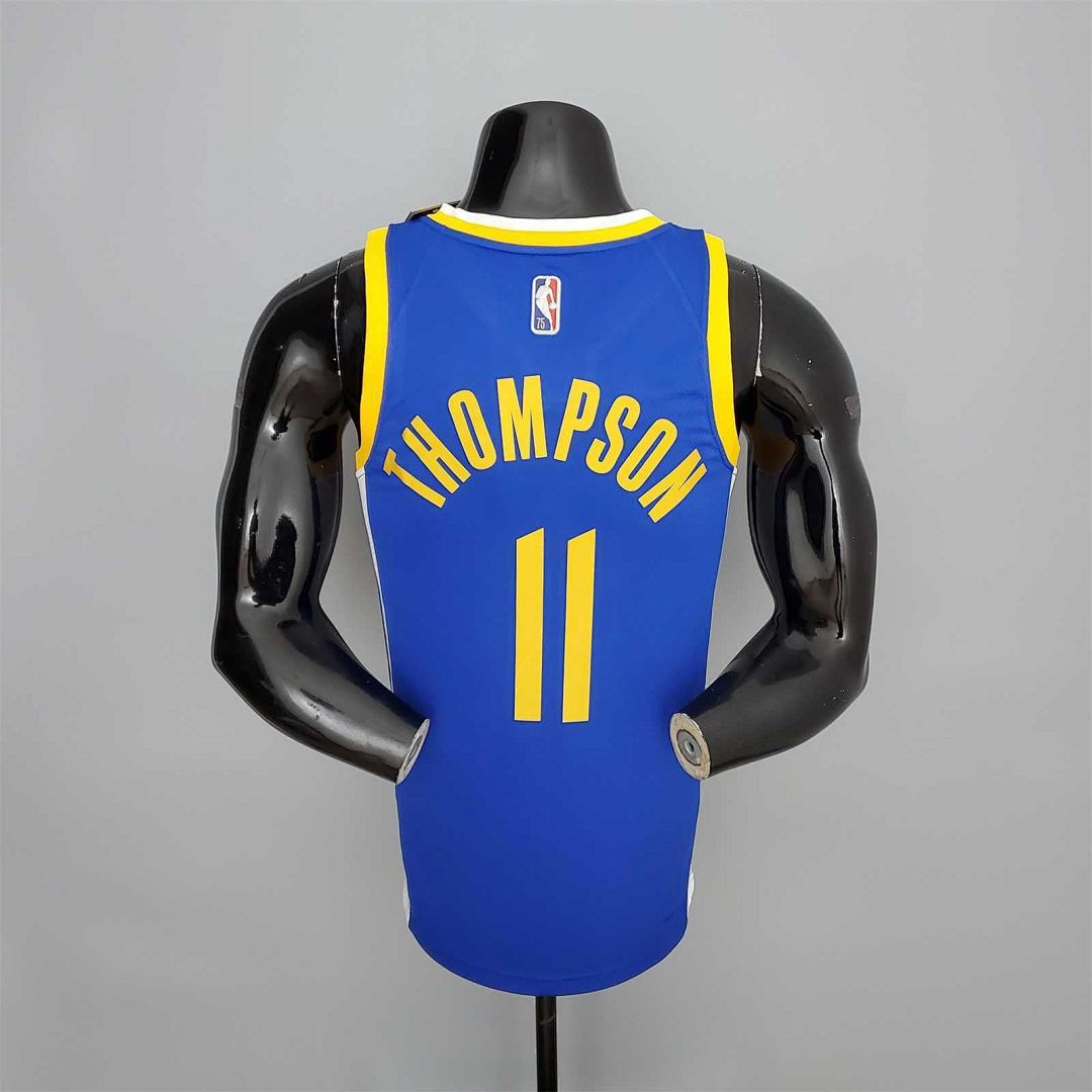 75th Anniversary THOMPSON#11 Warriors Blue 7
