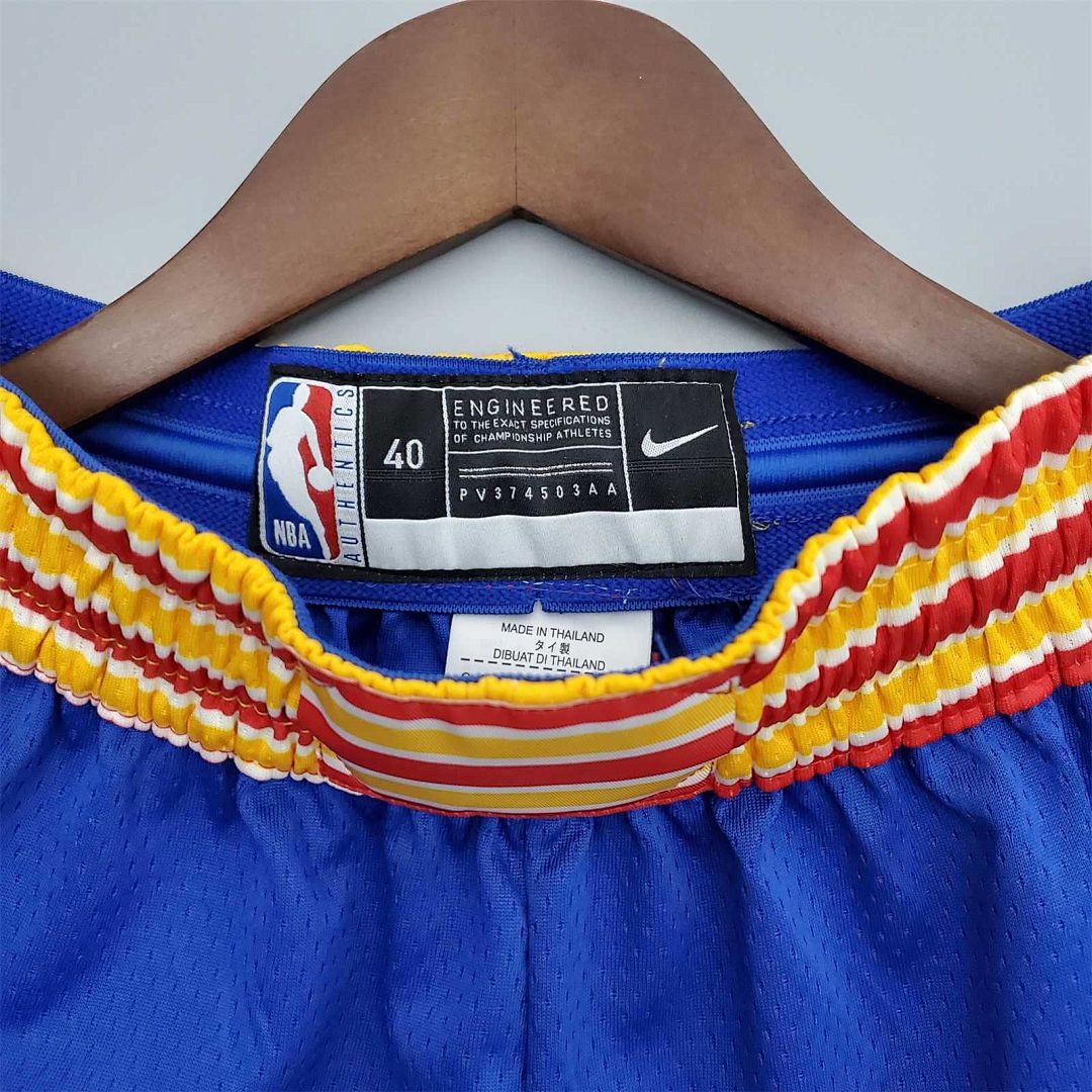 75th Anniversary Warriors Retro Shorts 2