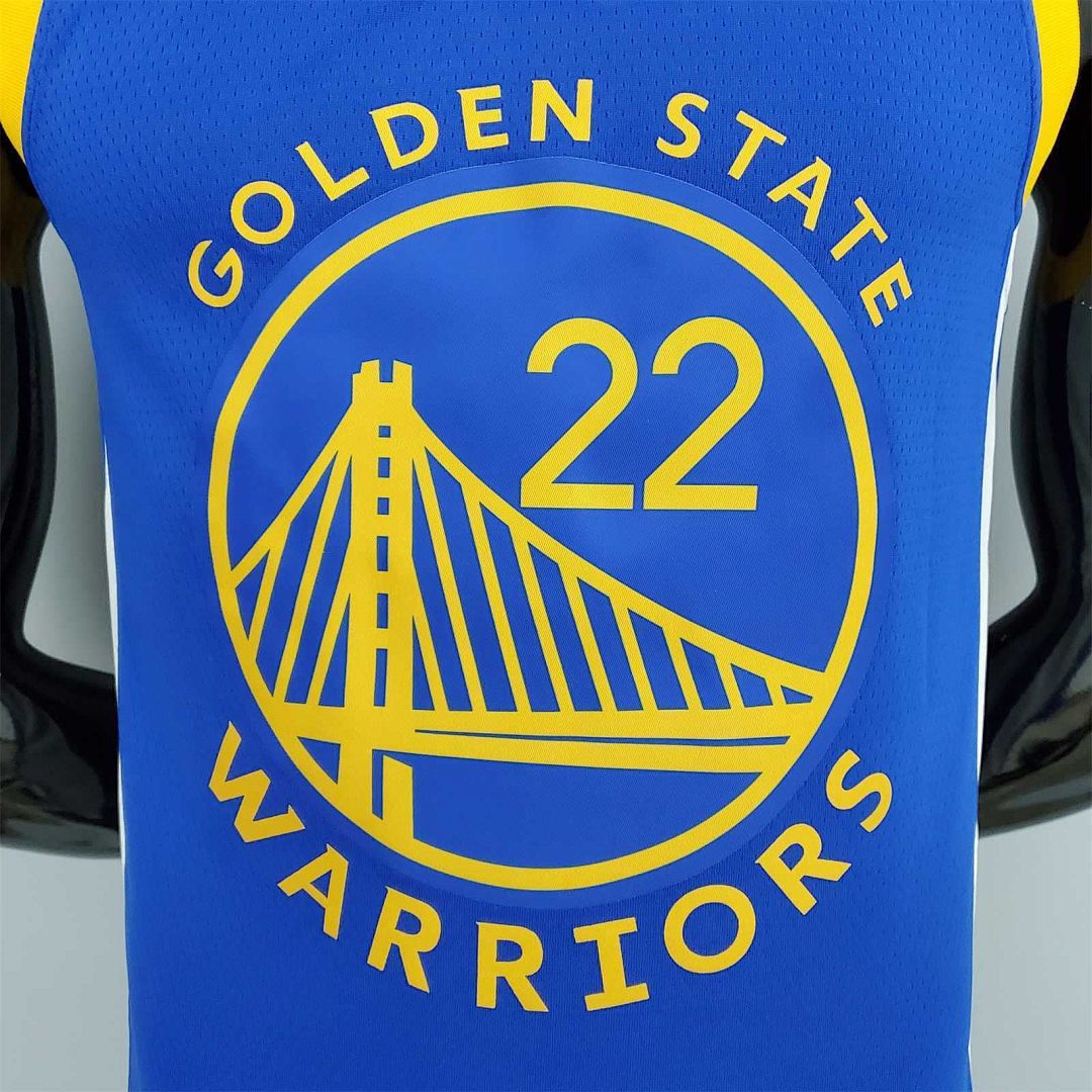 75th Anniversary WIGGINS#22 Warriors Blue 5