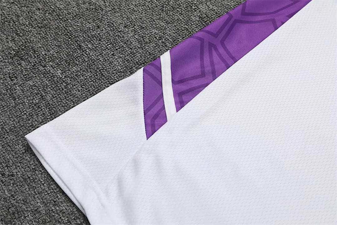 22-23 Real Madrid vest training suit kit White 20