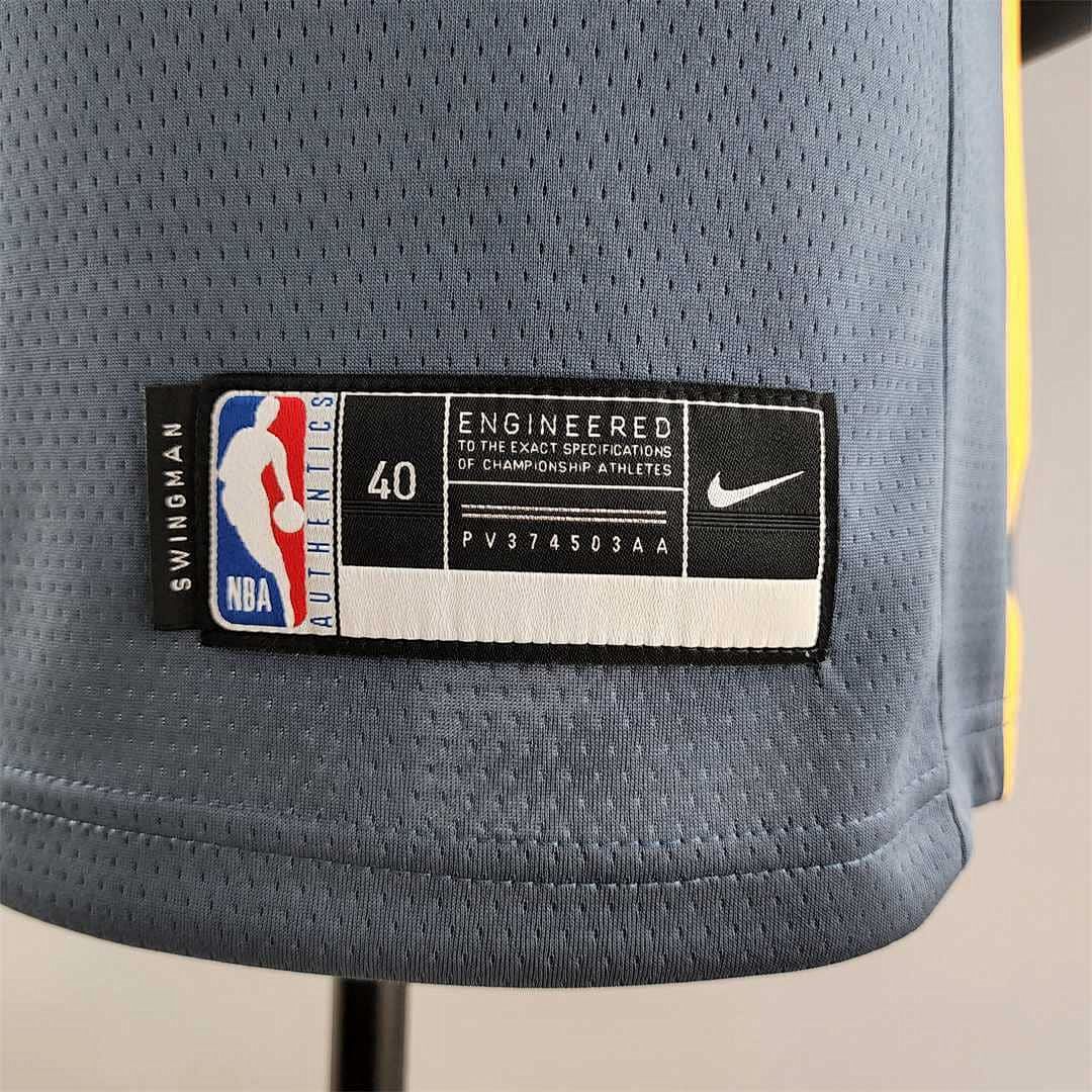 2018 Curry#30 Golden State Warriors Grey NBA Jersey 3