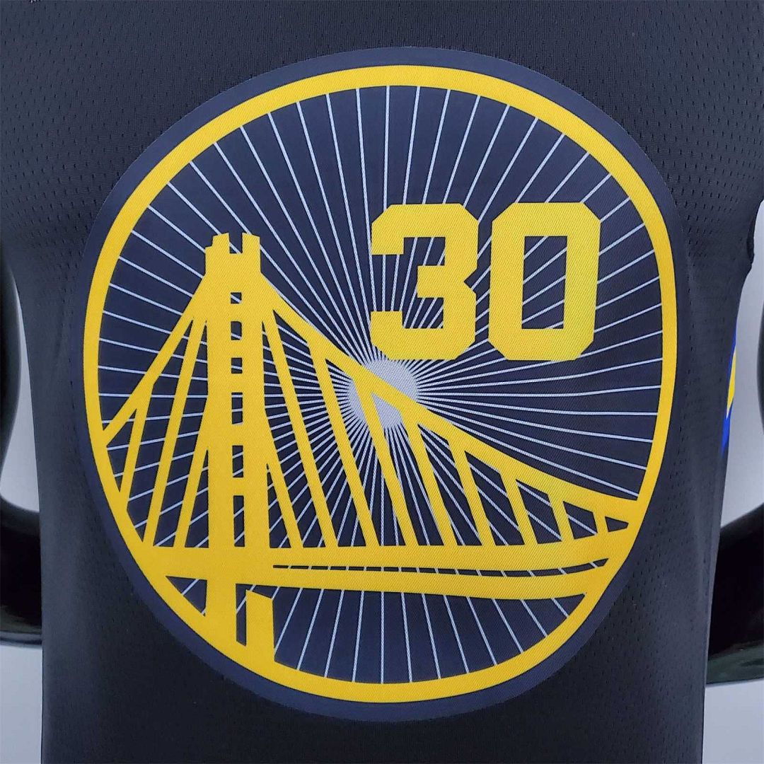 2022 75th Anniversary Curry #30 Warriors City Edition Black 5