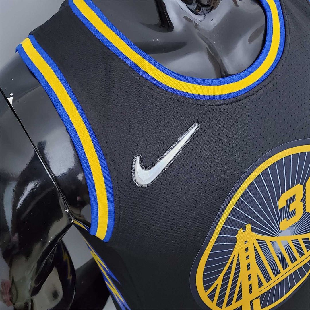 2022 75th Anniversary Curry #30 Warriors City Edition Black 9