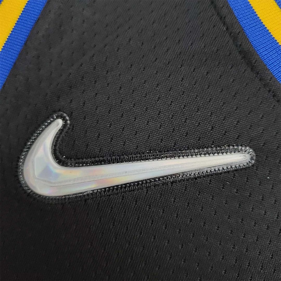 2022 75th Anniversary Golden State Warriors Curry #30 Mexico Edition Black NBA Jersey 7