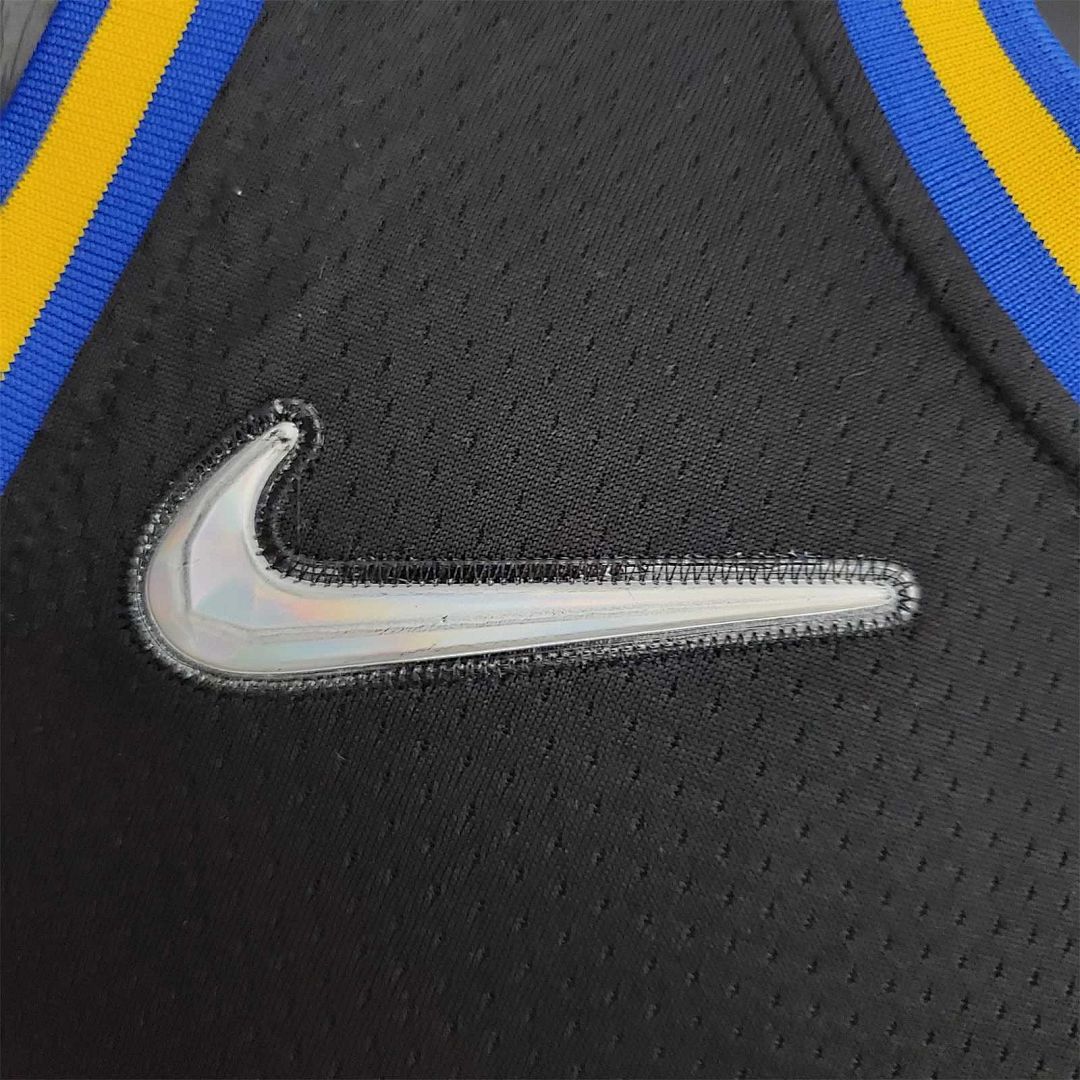 2022 75th Anniversary Golden State Warriors Thompson #11 Mexico Edition Black NBA Jersey 5