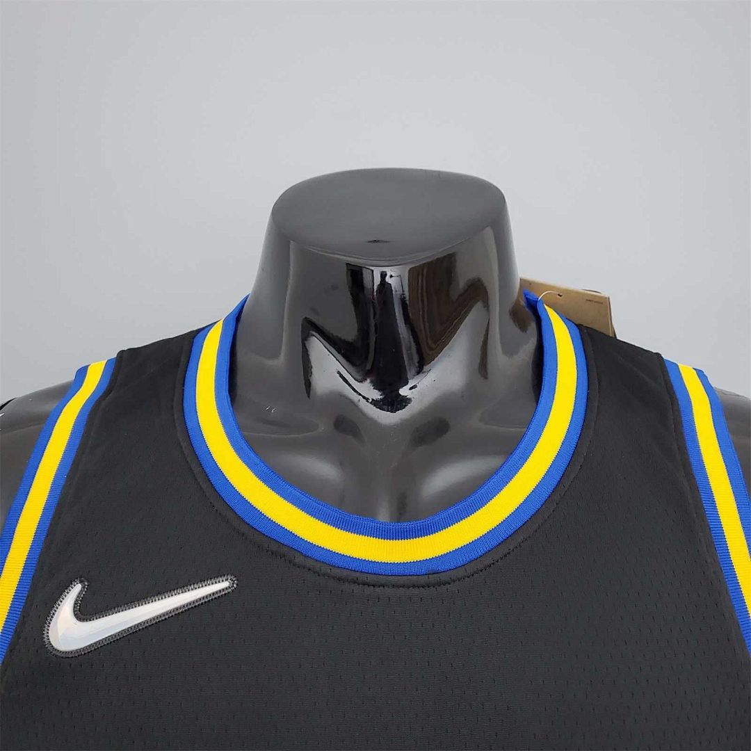 2022 75th Anniversary green#23 Warriors City Edition Black 7