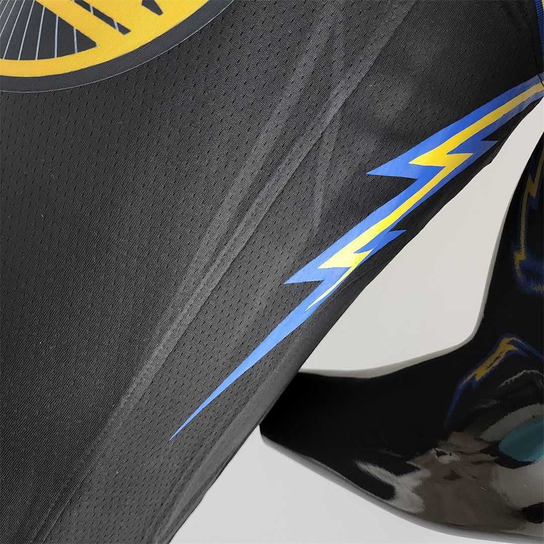 2022 75th Anniversary KUMINGA #00 Warriors City Edition Black NBA Jersey 9