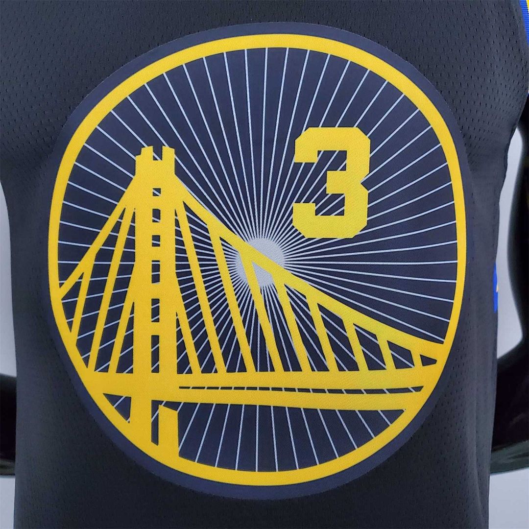 2022 75th Anniversary Poole #3 Warriors City Edition Black 6