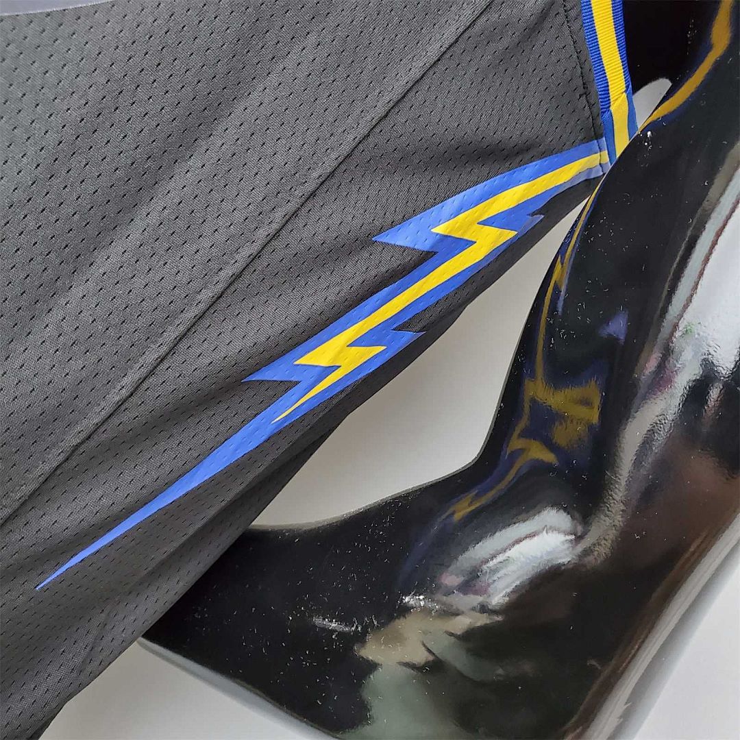 2022 75th Anniversary Poole #3 Warriors City Edition Black 8