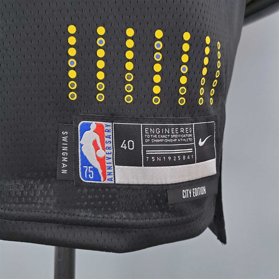 2022 75th Anniversary Poole #3 Warriors City Edition Black 9