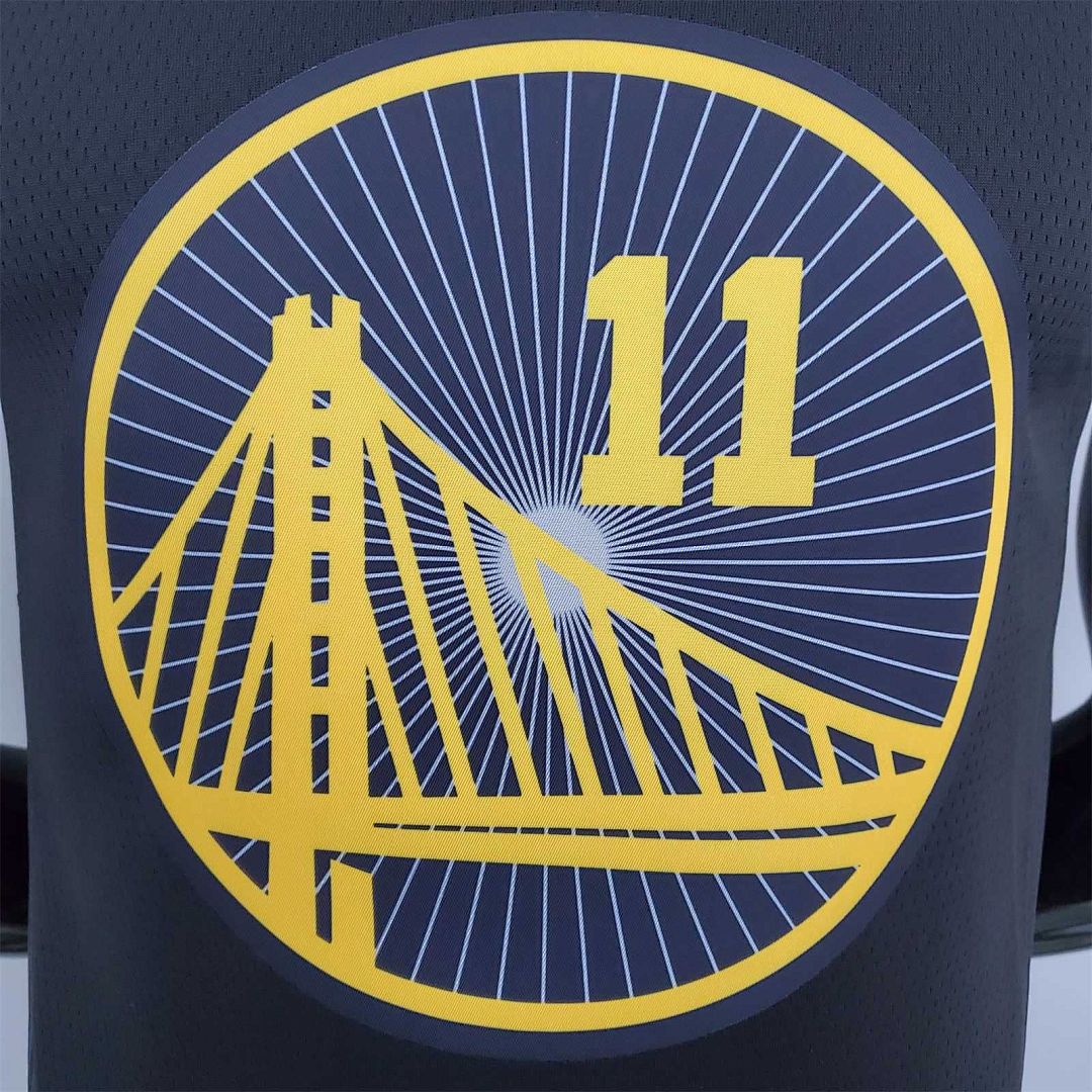 2022 75th Anniversary Thompson #11 Warriors City Edition Black 2