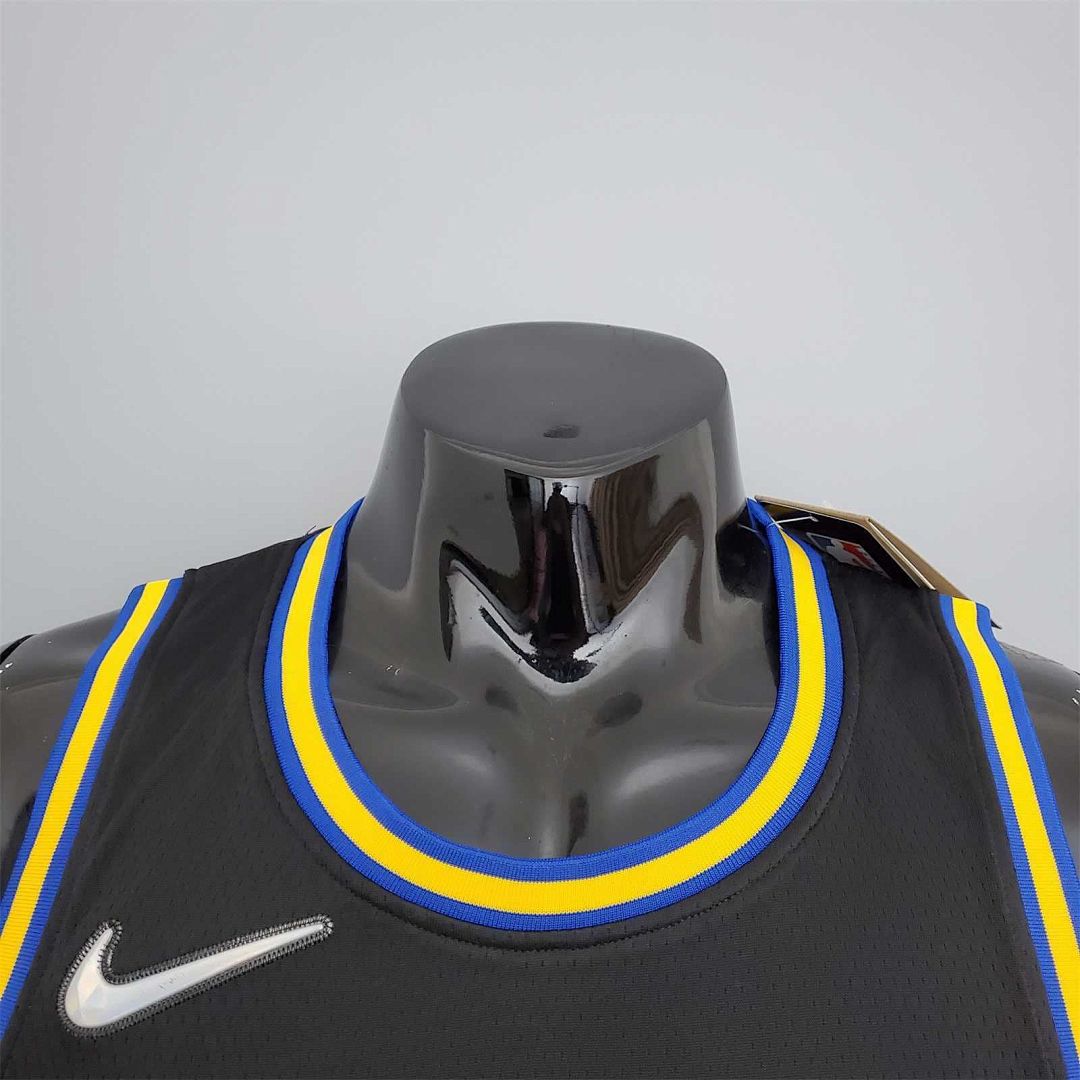 2022 75th Anniversary Thompson #11 Warriors City Edition Black 3