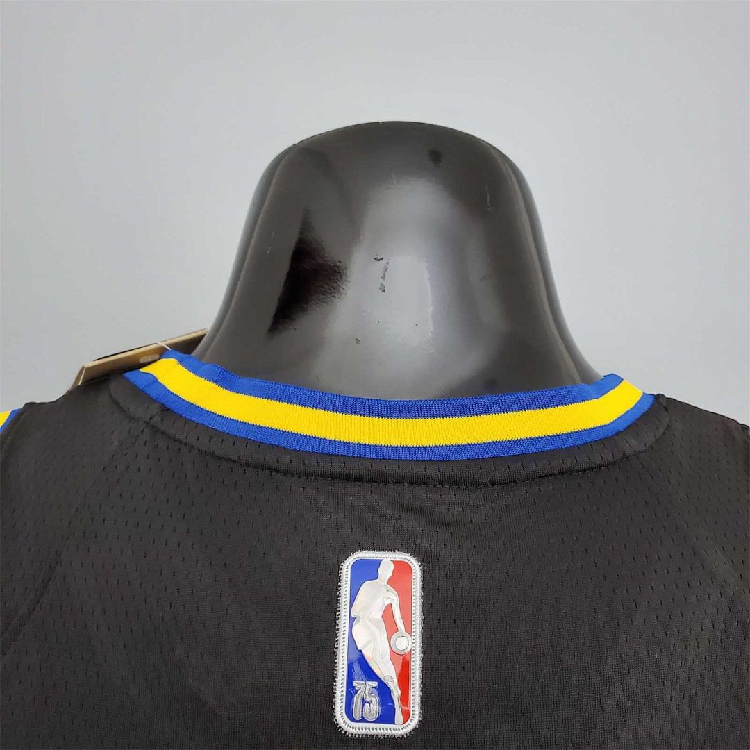 2022 75th Anniversary Thompson #11 Warriors City Edition Black 9