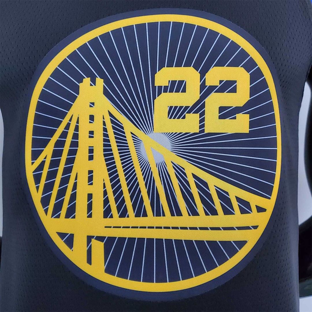 2022 75th Anniversary Wiggins #22 Warriors City Edition Black 2