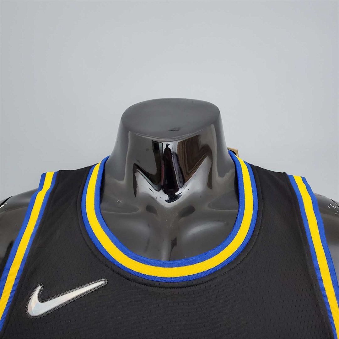 2022 75th Anniversary Wiggins #22 Warriors City Edition Black 3