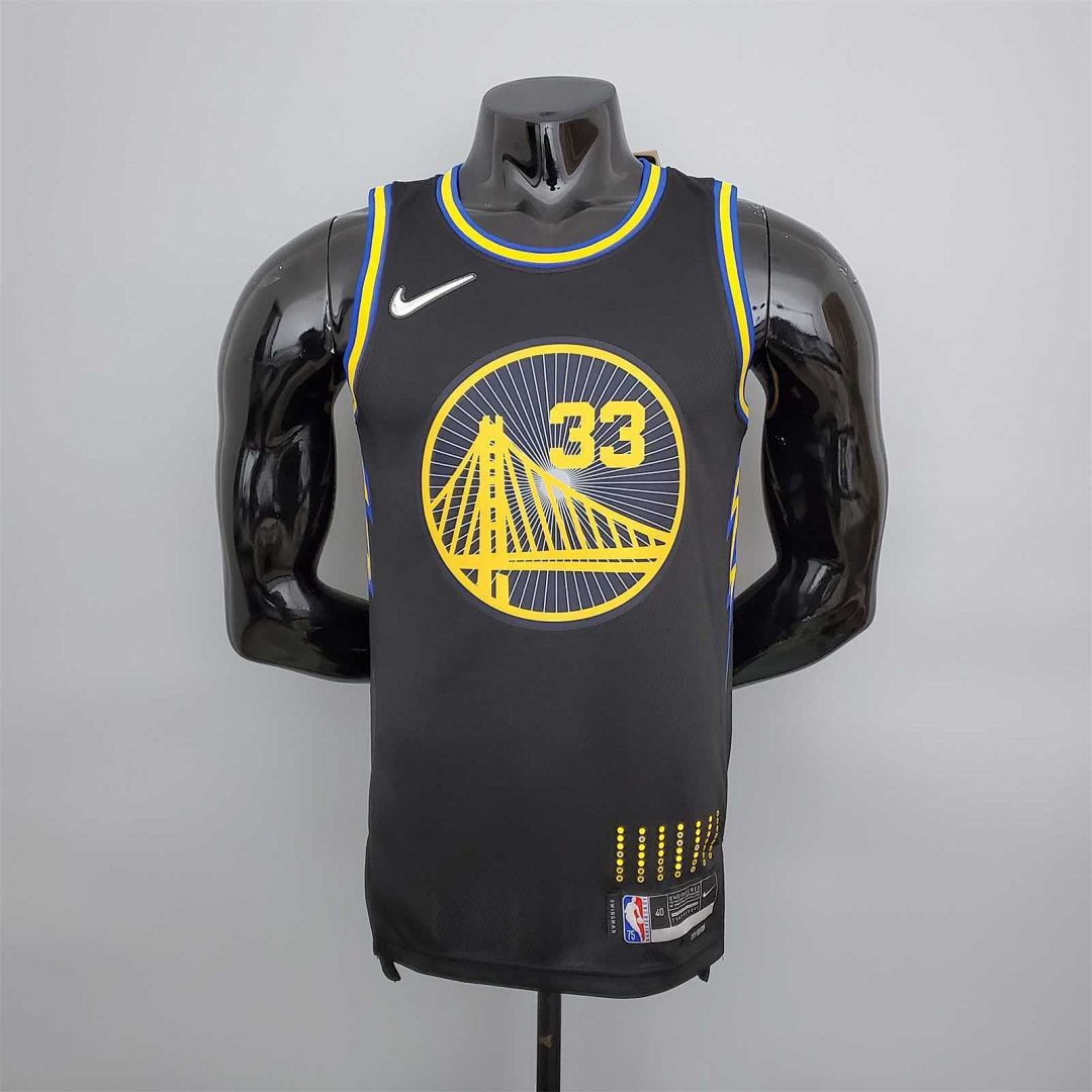 2022 75th Anniversary Wiseman#33 Warriors City Edition Black