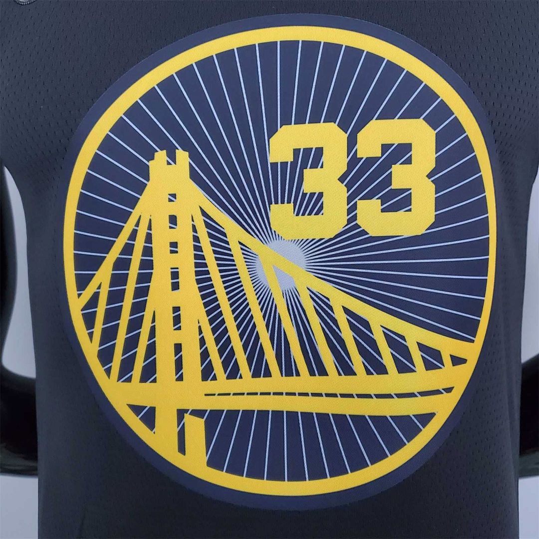 2022 75th Anniversary Wiseman#33 Warriors City Edition Black 2