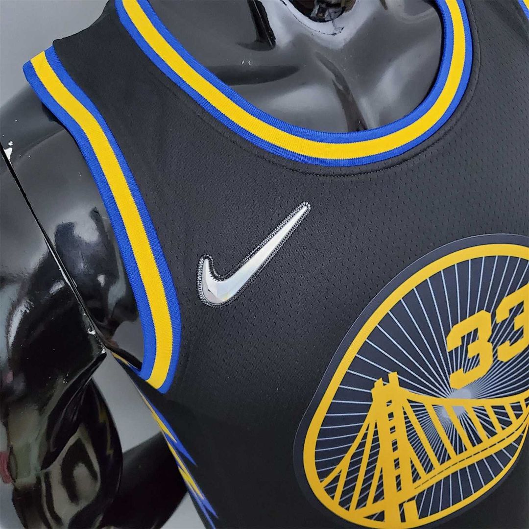 2022 75th Anniversary Wiseman#33 Warriors City Edition Black 4