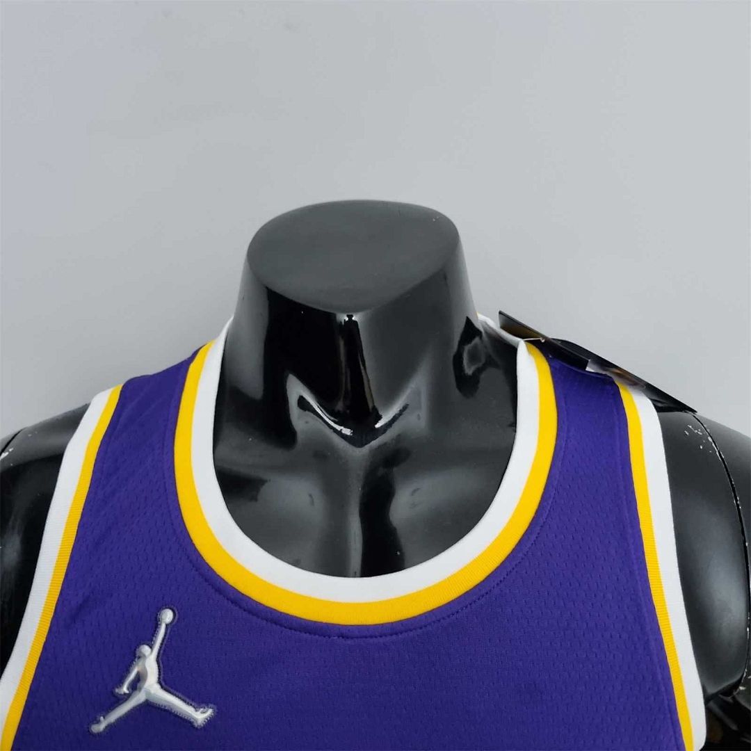 75th Anniversary BRYANT#8 Los Angeles Lakers Jordan Purple NBA Jersey 6