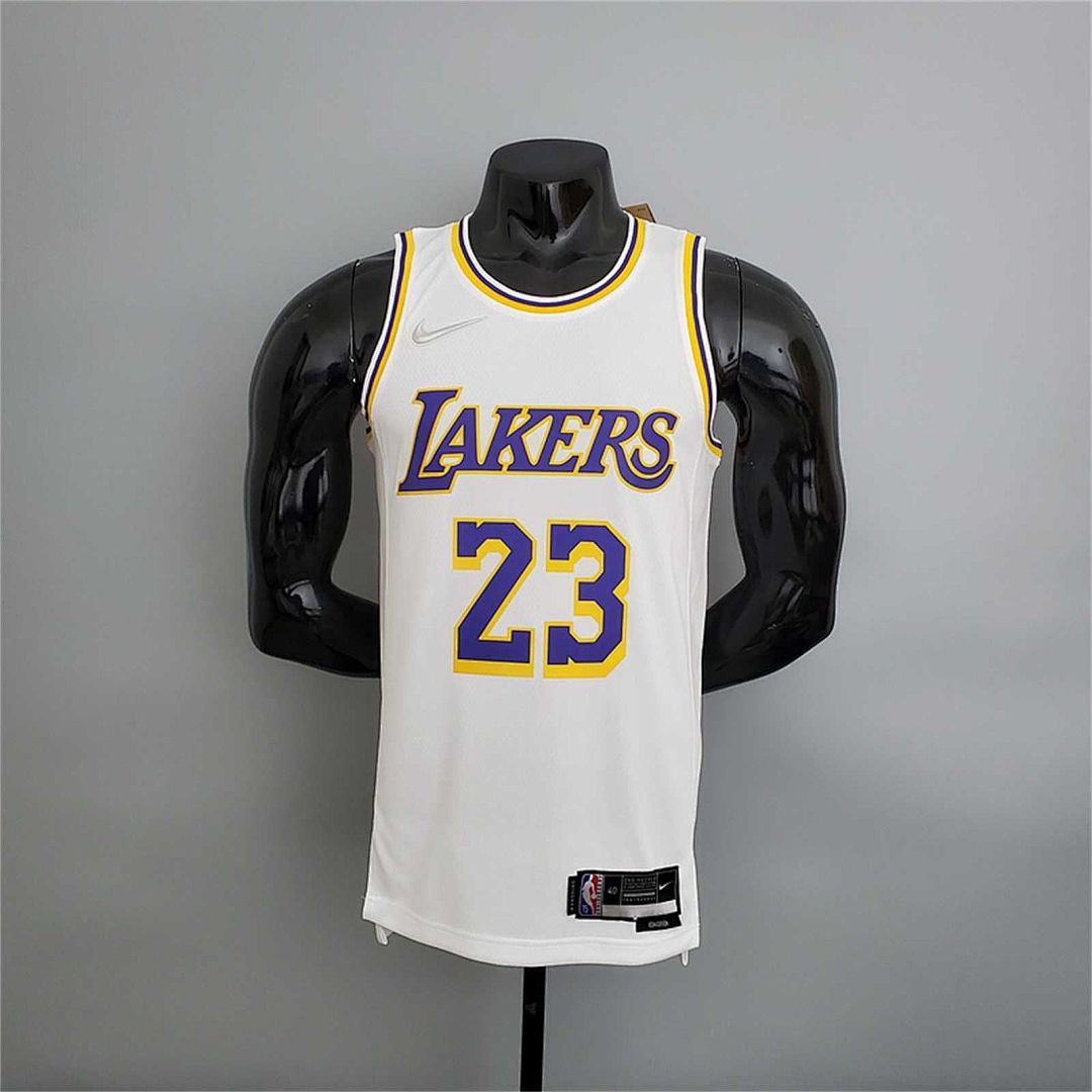 75th Anniversary Lakers White 12