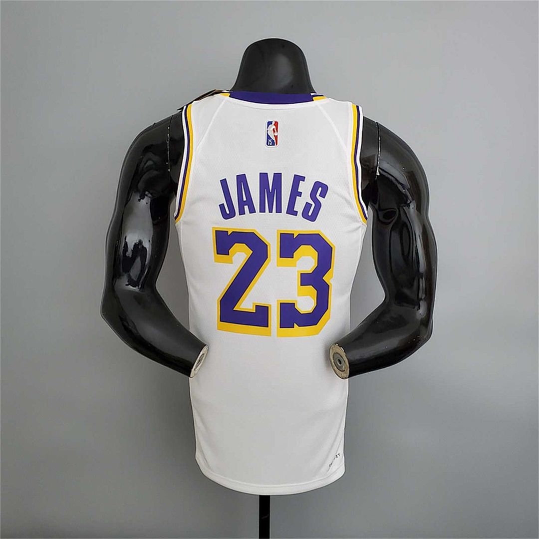 75th Anniversary Lakers White 13