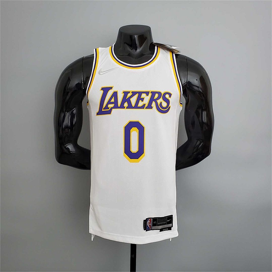 75th Anniversary Lakers White 23