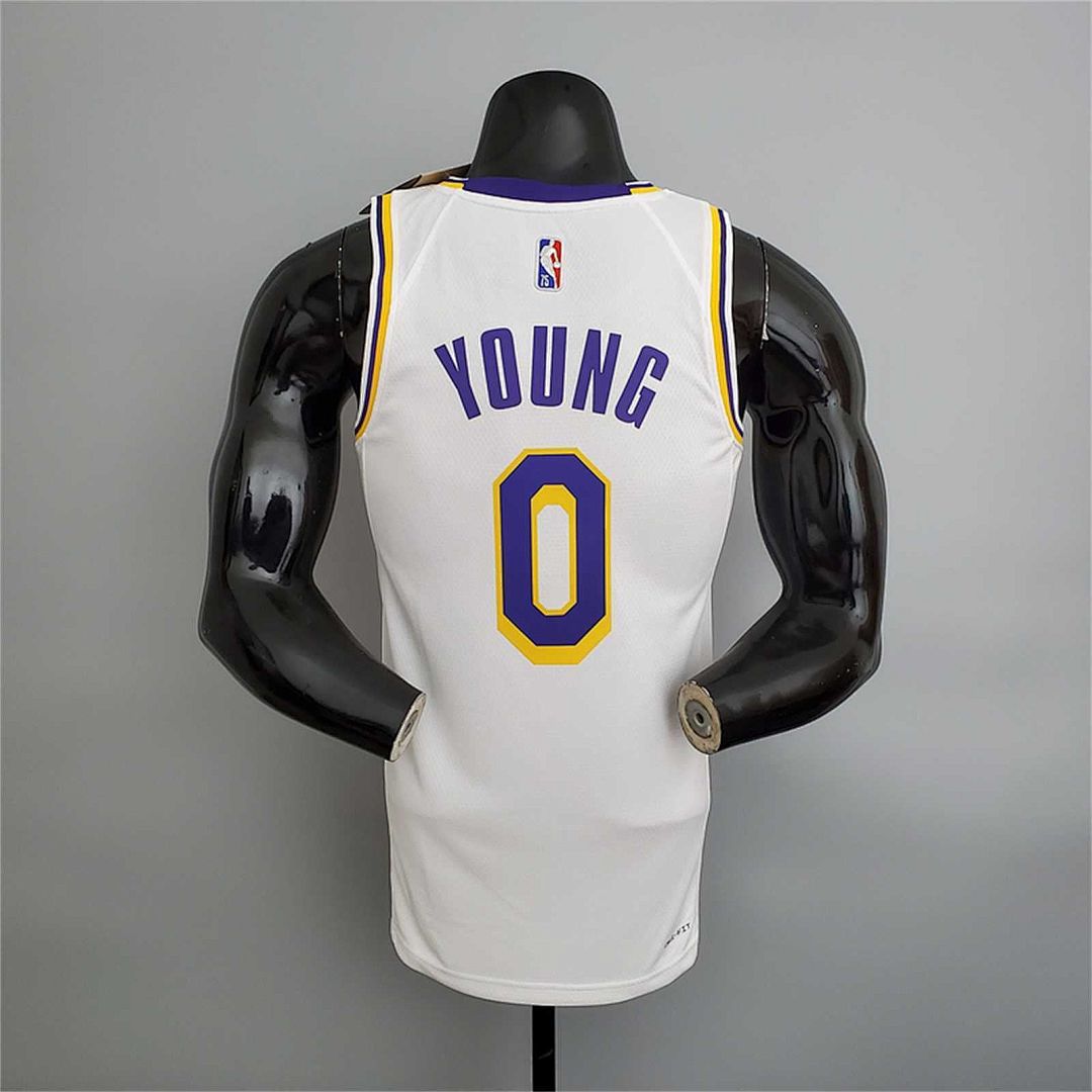 75th Anniversary Lakers White 24