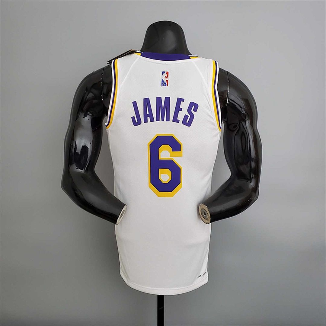 75th Anniversary Lakers White 25