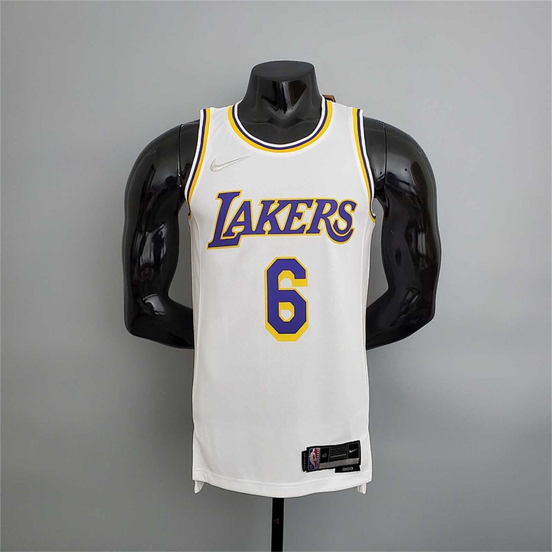 75th Anniversary Lakers White 26