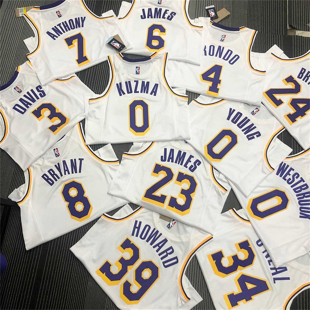 75th Anniversary Lakers White 29