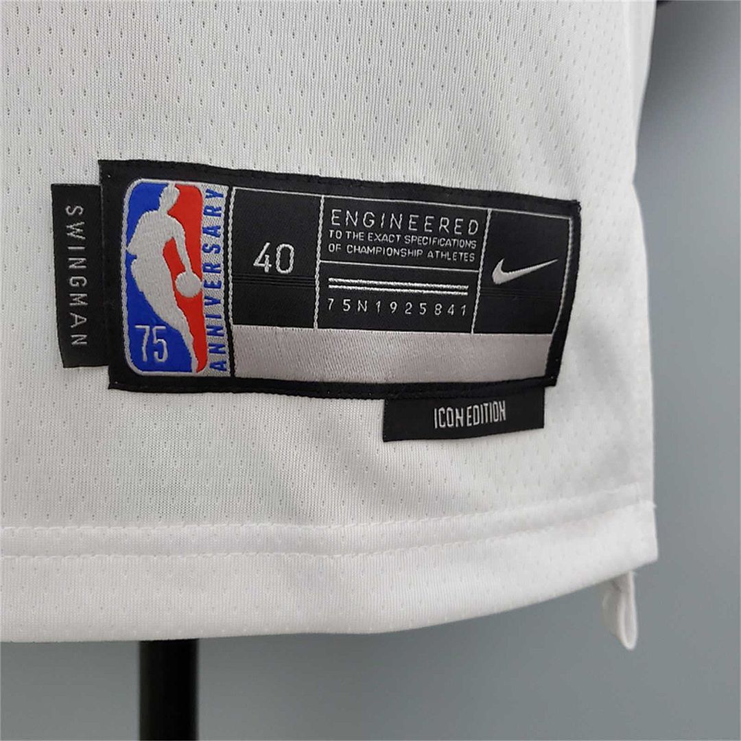 75th Anniversary Lakers White 7