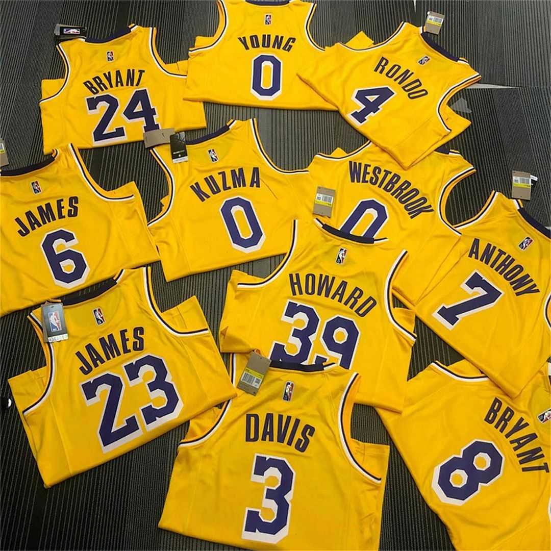 75th Anniversary Lakers Yellow