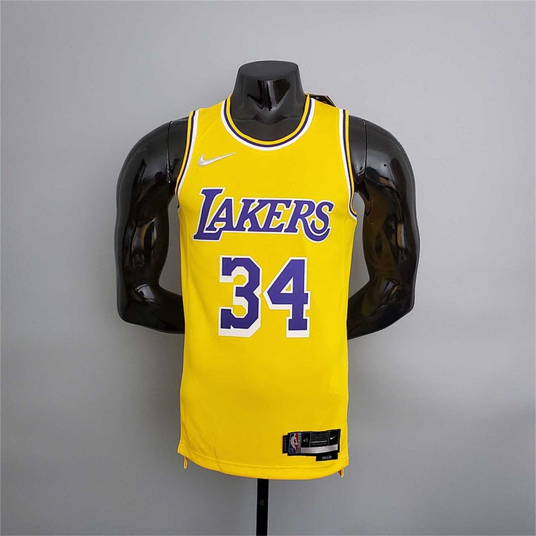 75th Anniversary Lakers Yellow 29
