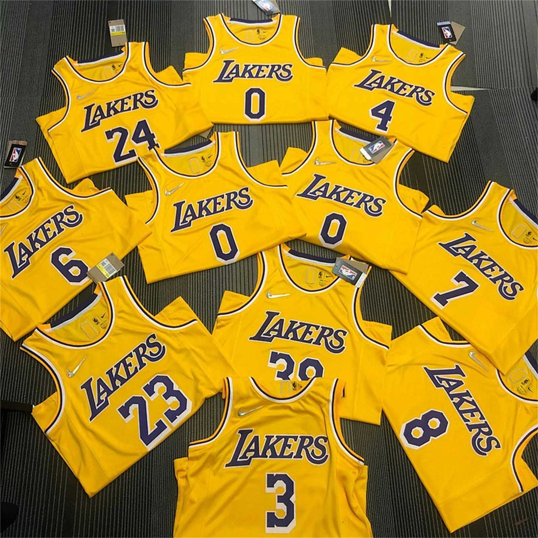 75th Anniversary Lakers Yellow 32