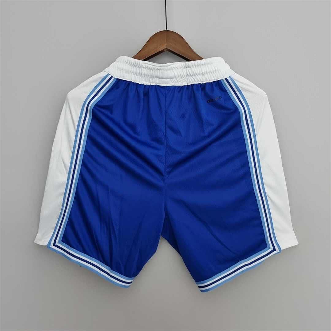 75th aniversario Los Angeles Lakers azul NBA pantalones cortos 9