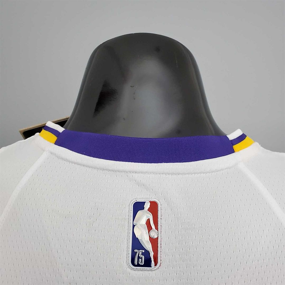 75th Anniversary master chief#117 Lakers White X-BOX Joint White 8