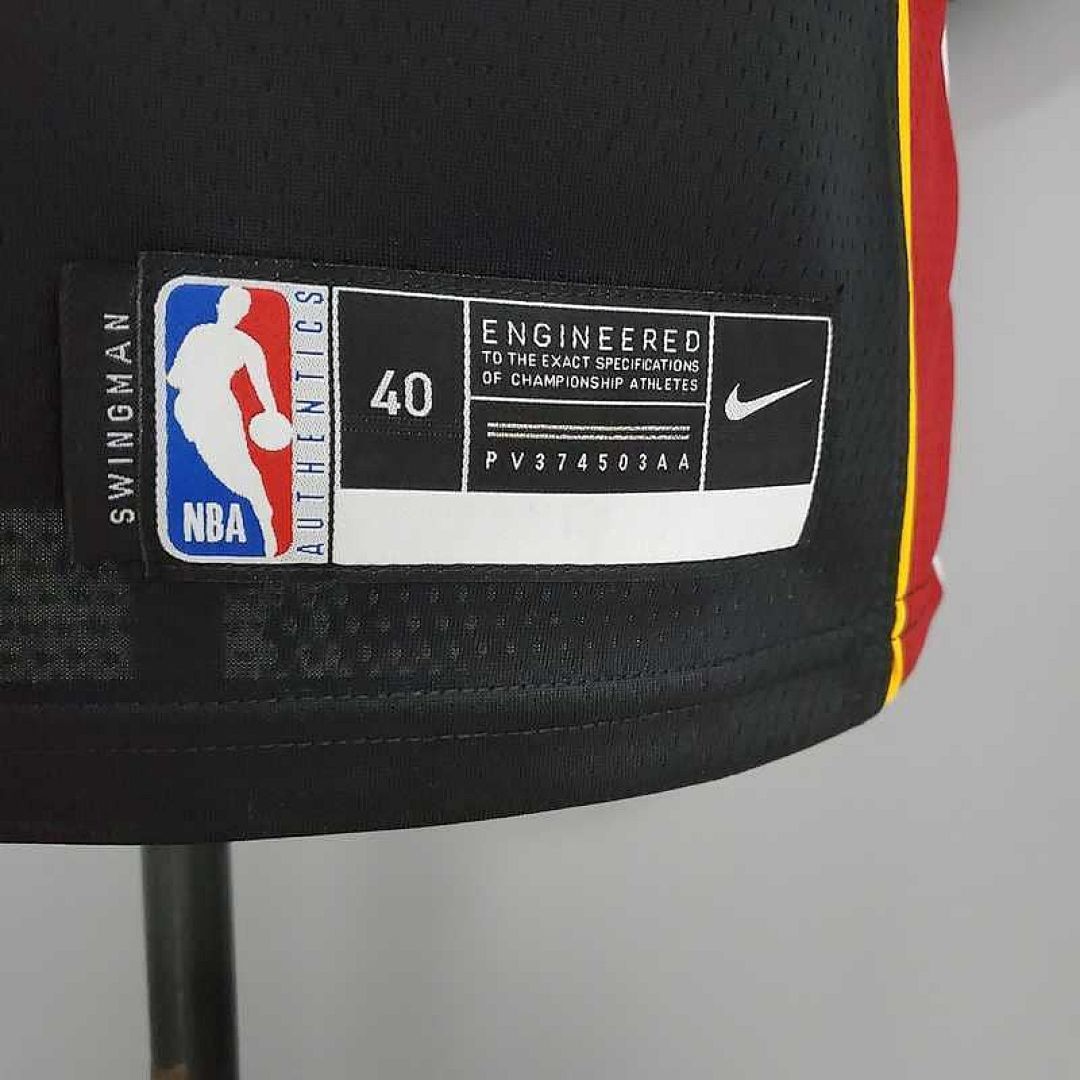 Miami Heat OLADIPO#4 #4 Black 4