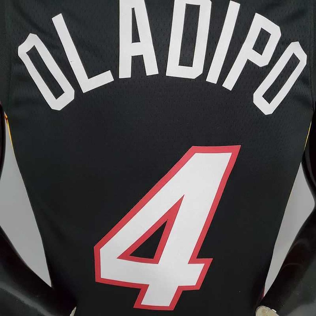 Miami Heat OLADIPO#4 #4 Black 8