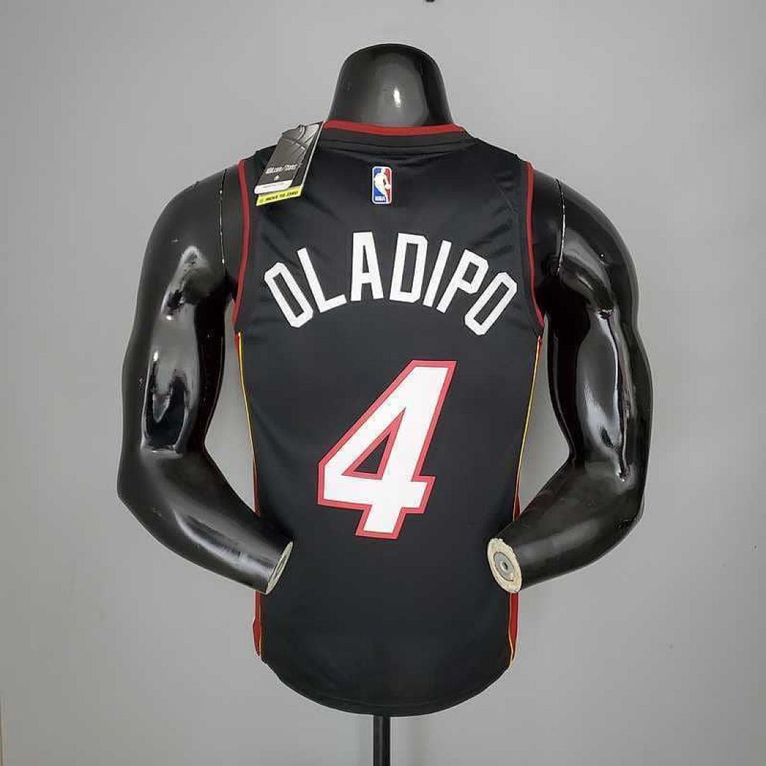 Miami Heat OLADIPO#4 #4 Black 9