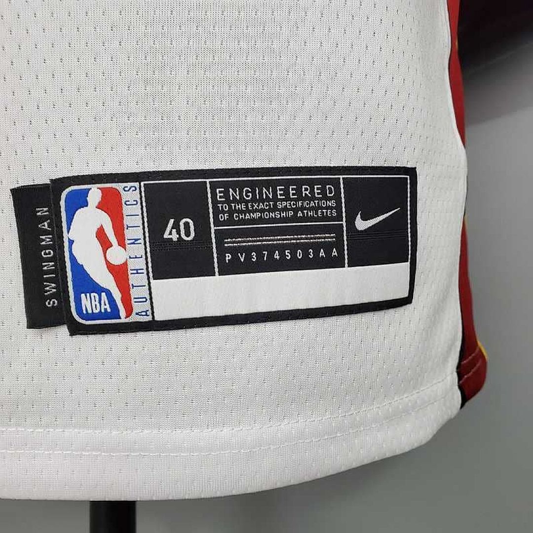 Miami Heat WADE#3 white 6