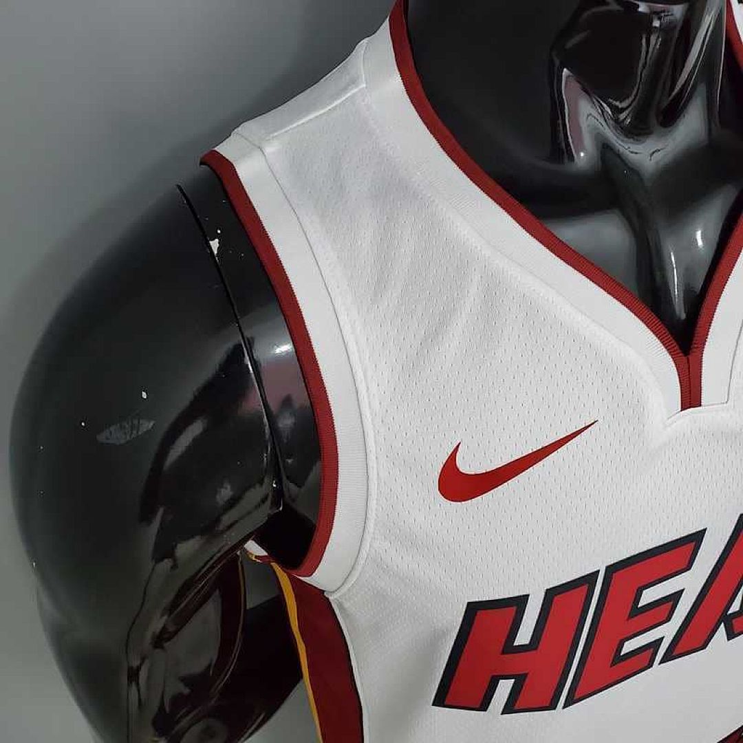 Miami Heat WADE#3 white 8
