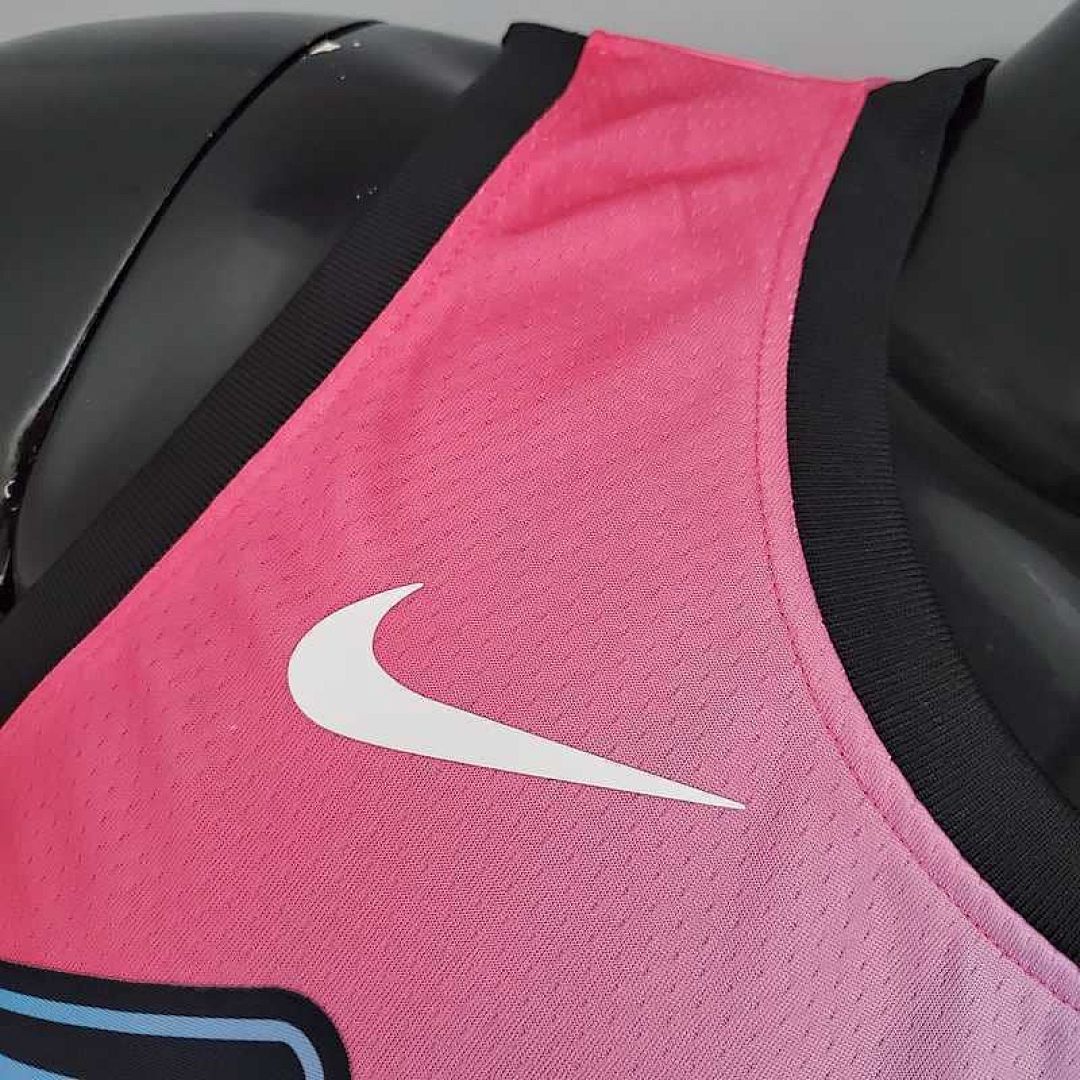 New Miami Heat IGUODALA#28 City Edition Pink Blue Gradient Color1684436191000 6
