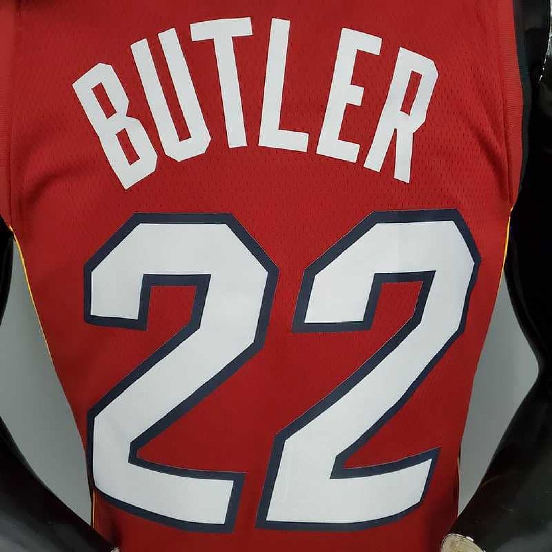 New Miami Heat Jordan BUTLER#22 Burgundy 7